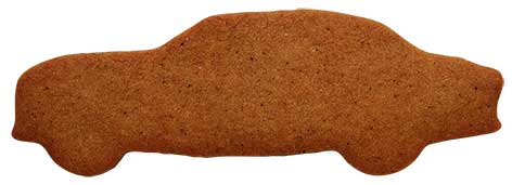 Utstikker Volvo Amazon 13 x 3,5 cm 2