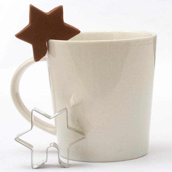 Utstikker Stjerne på kopp 7 cm