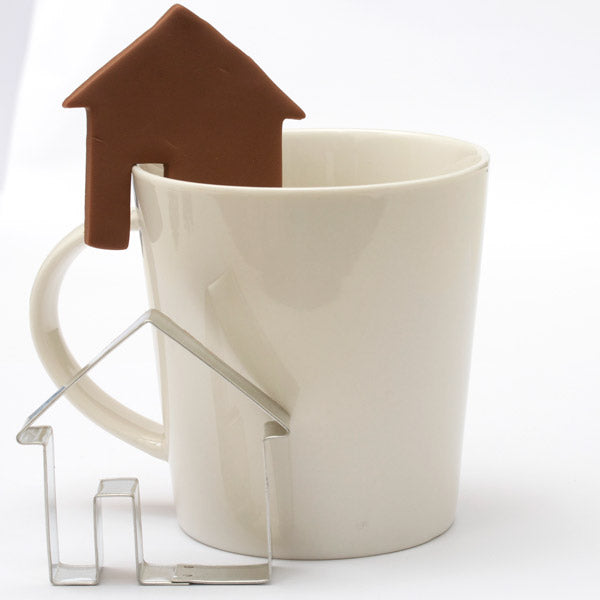 Utstikker Hus på kopp 6,5 x 6 cm