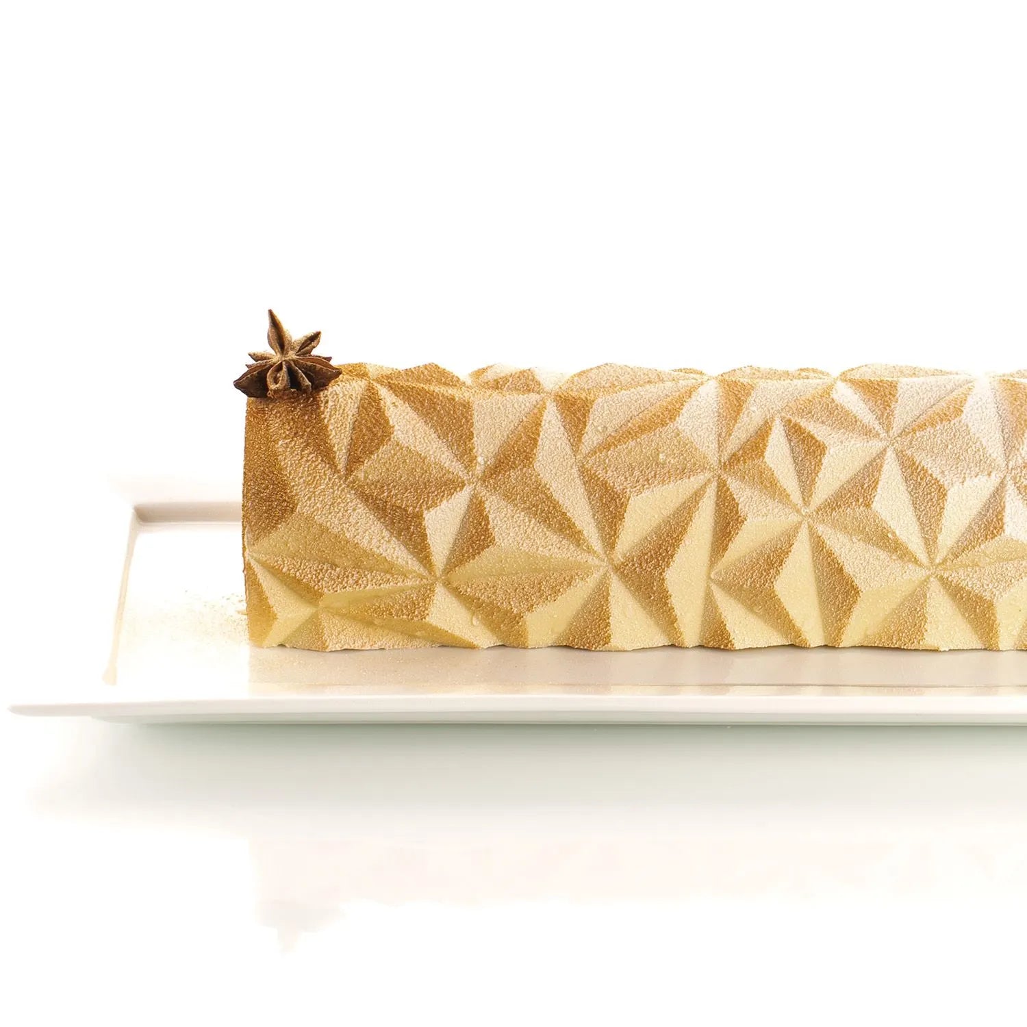 Silikonform Diamond Bûche 4