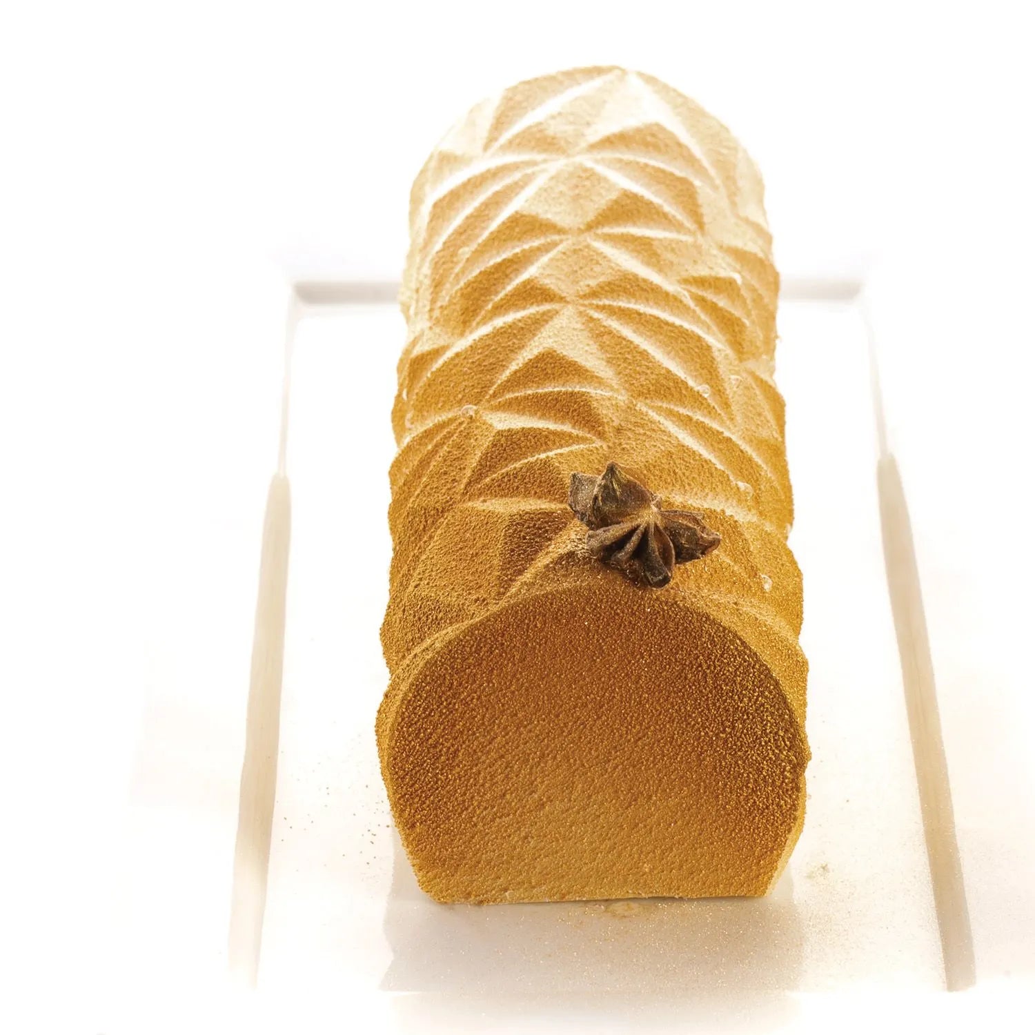 Silikonform Diamond Bûche 5