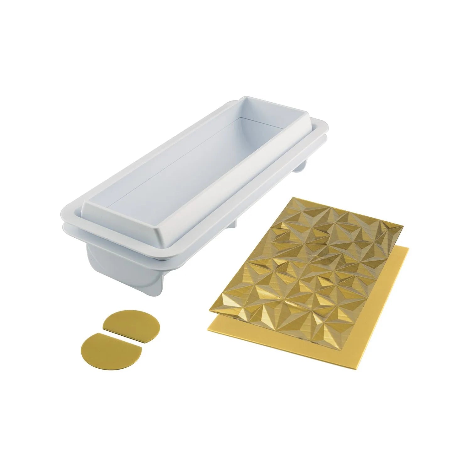 Silikonform Diamond Bûche 2