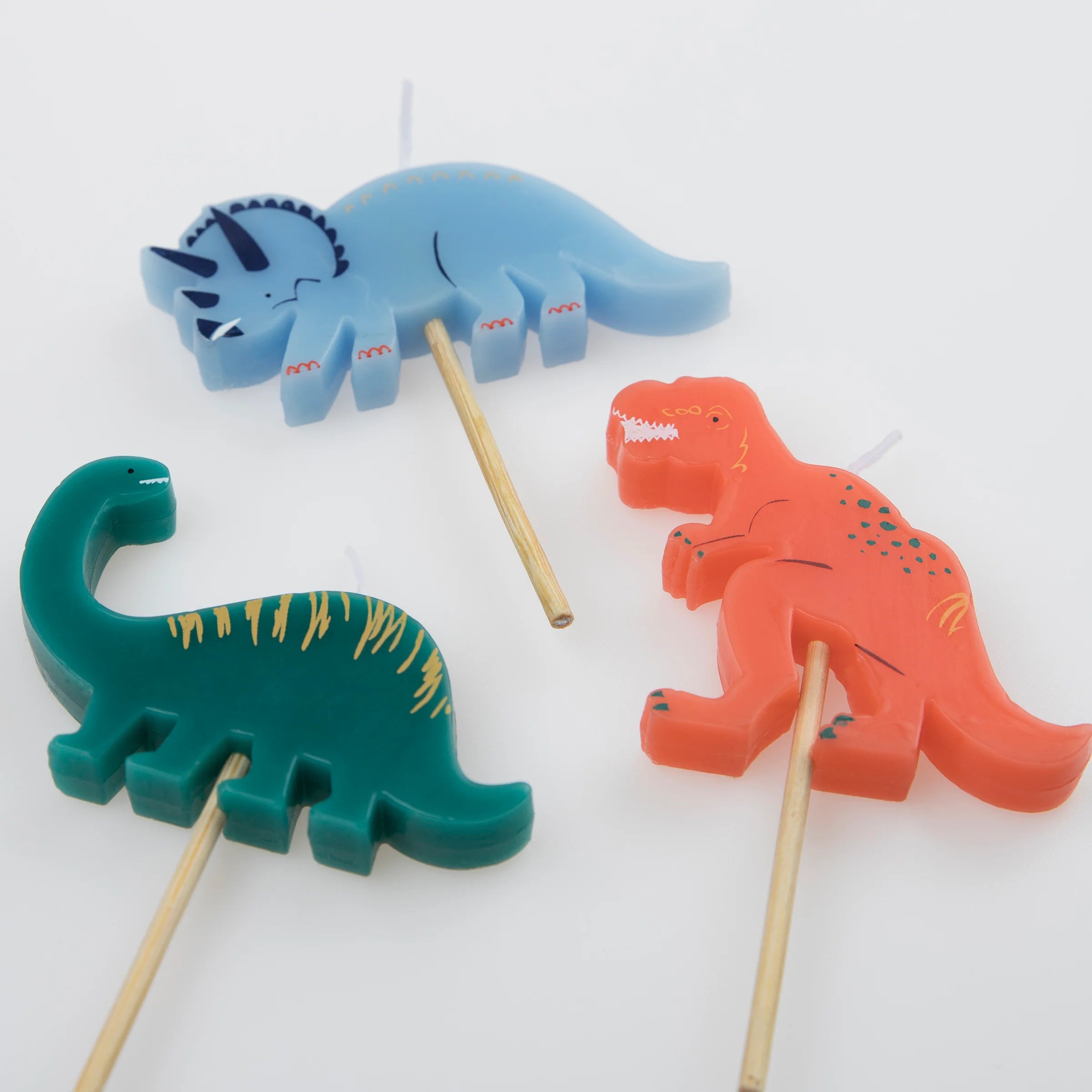 Meri Meri Kakelys Dinosaur 5stk 4