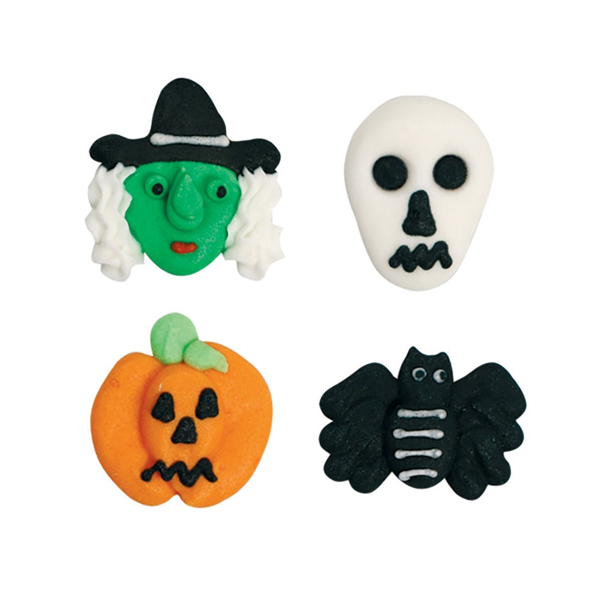 Kakepynt spiselig, Halloween 12 stk