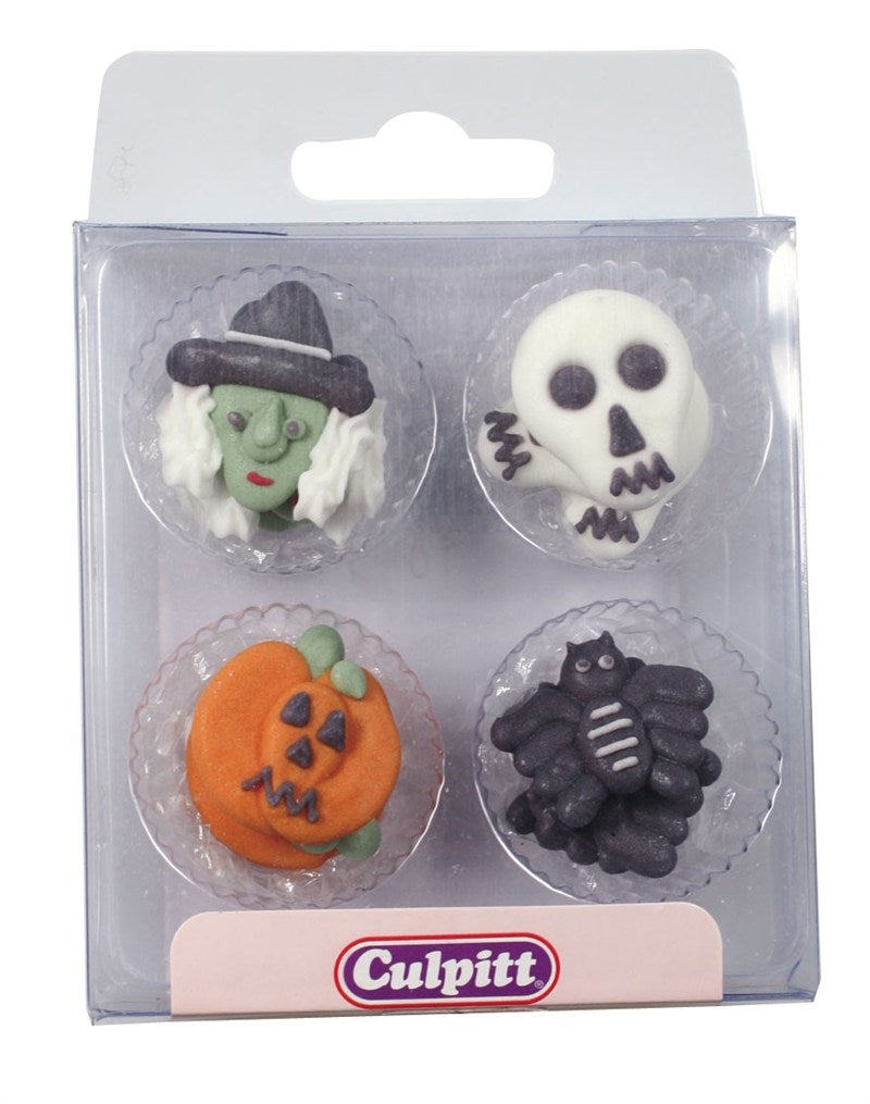 Kakepynt spiselig, Halloween 12 stk 2
