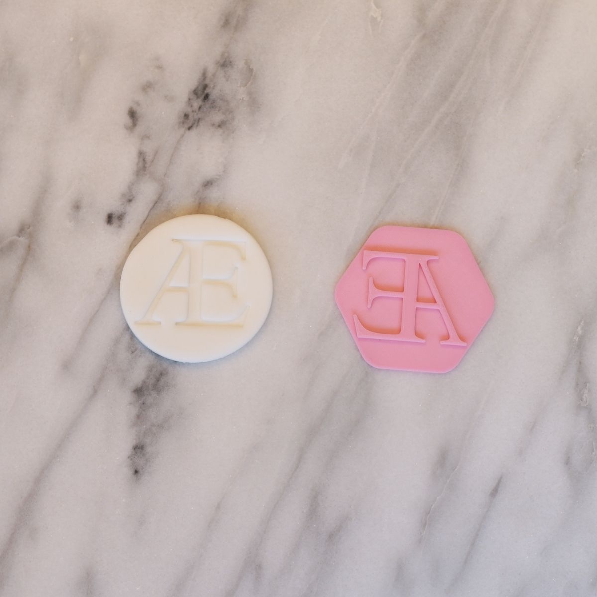 Fondantstempel Bokstav Æ, ca. 4 cm