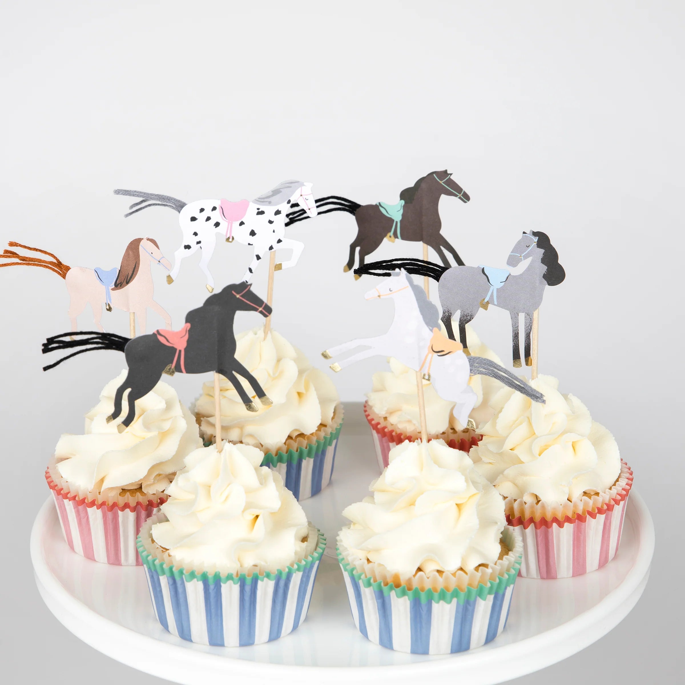 Meri Meri Cupcake Kit Hest 48 dl 3