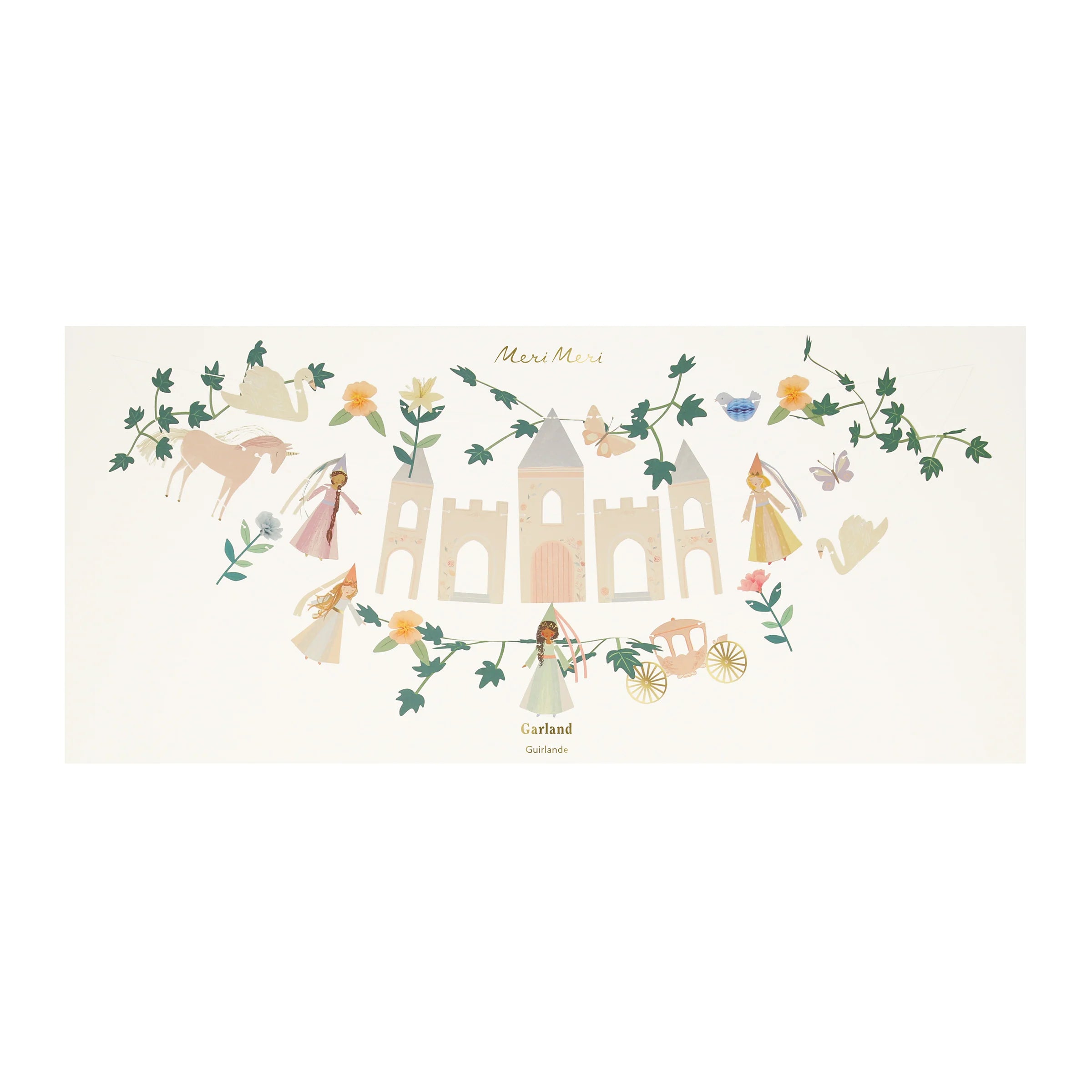 Meri Meri Prinsesse Party Girlander 3