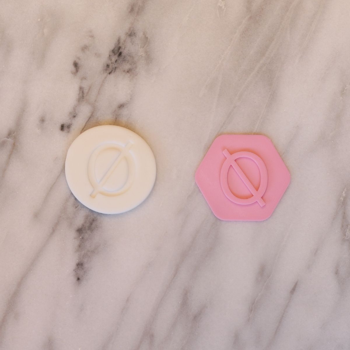 Fondantstempel Bokstav Ø, ca. 4cm