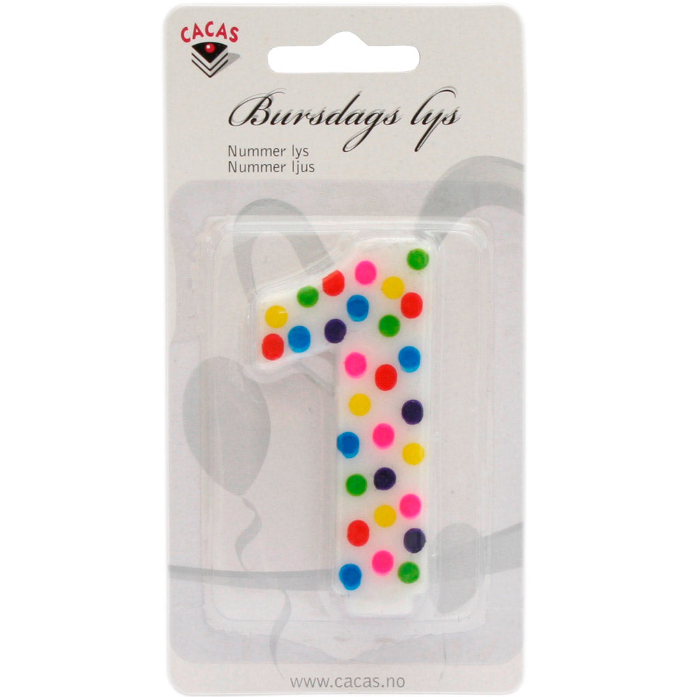 Nummerlys Confetti #1