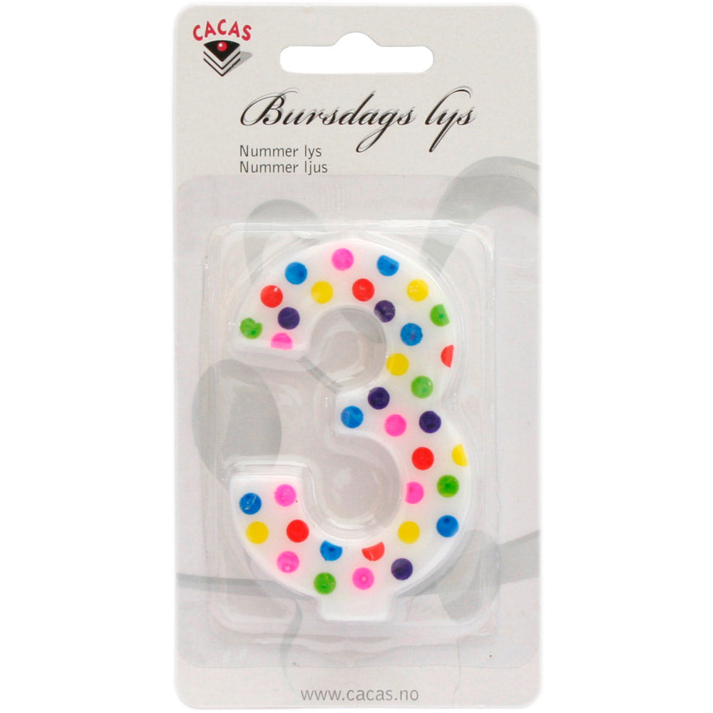 Nummerlys Confetti #3