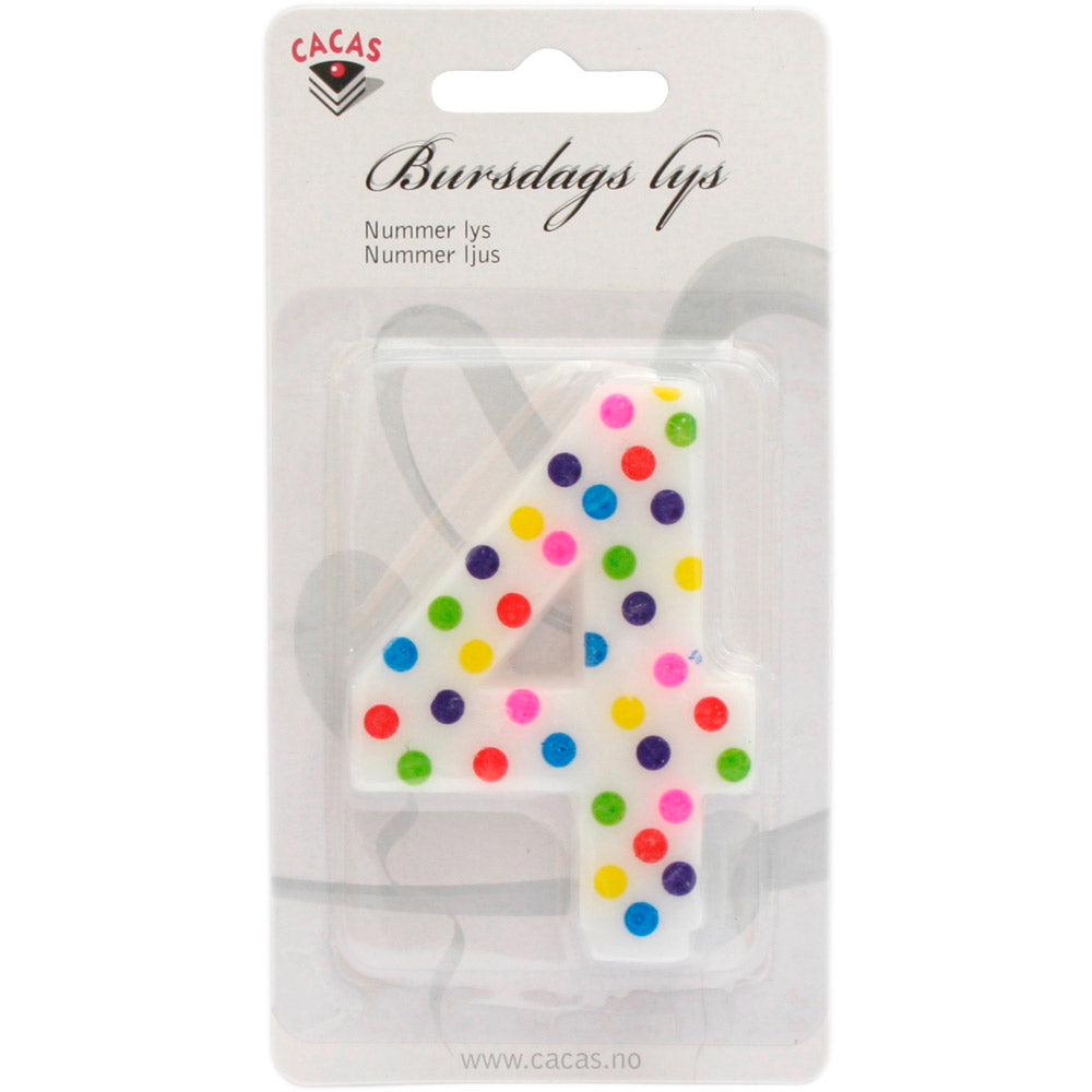 Nummerlys Confetti #4