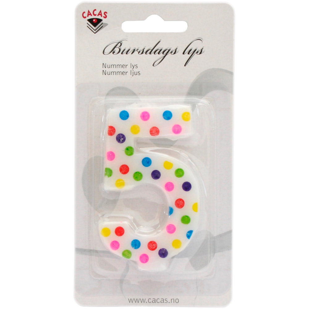 Nummerlys Confetti #5