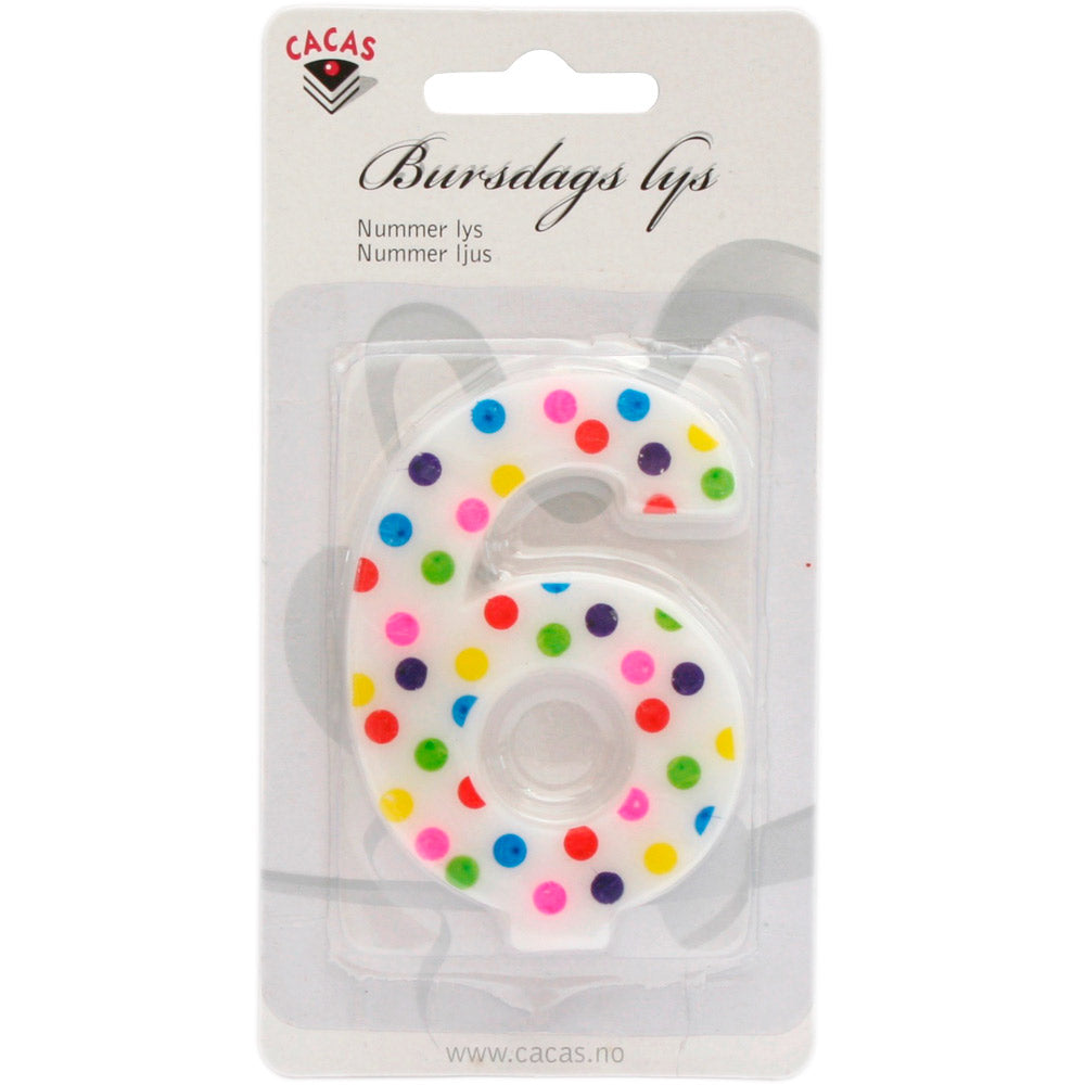 Nummerlys Confetti #6