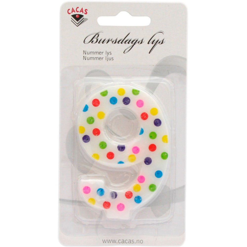 Nummerlys Confetti #9