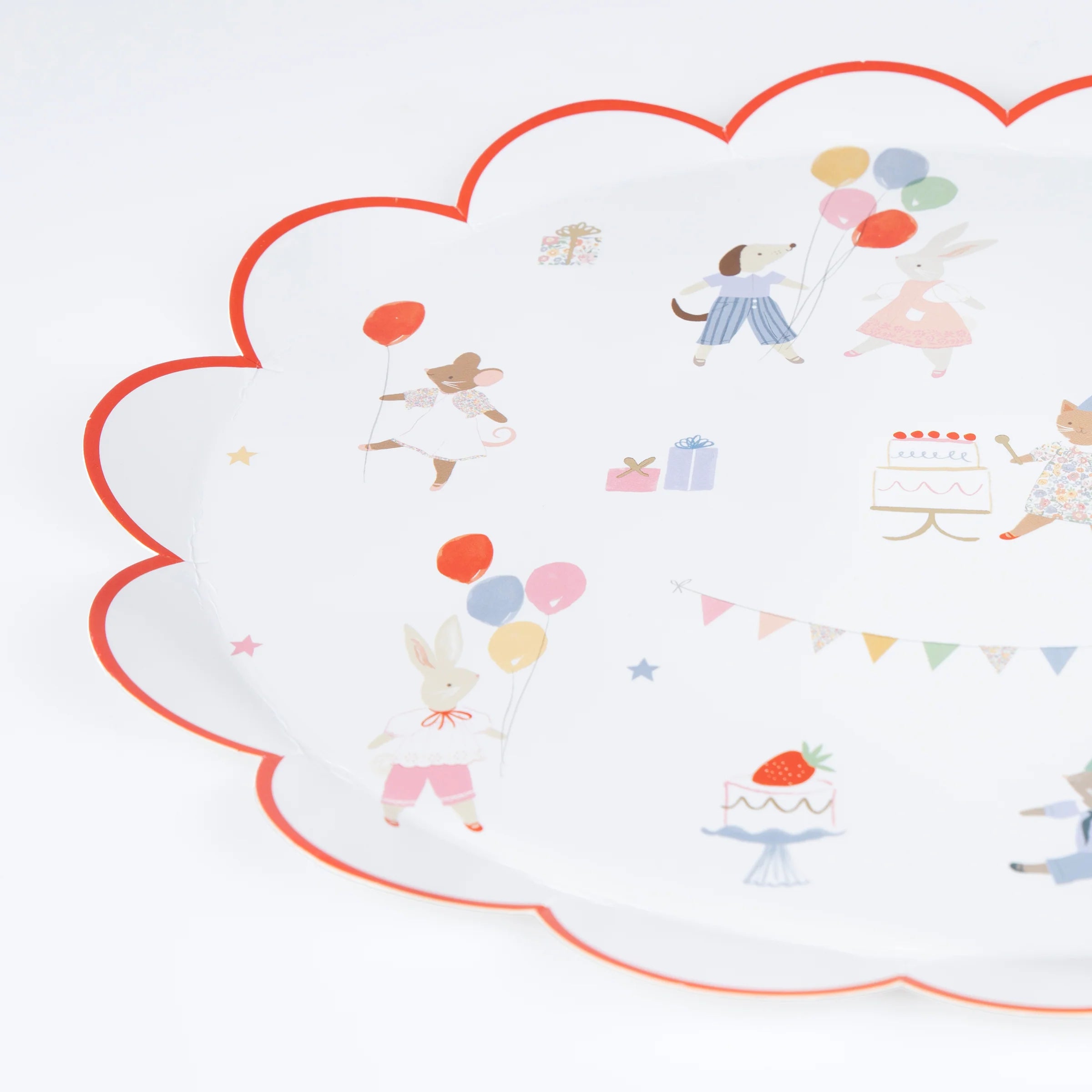 Meri Meri Tallerken Bursdagsfest