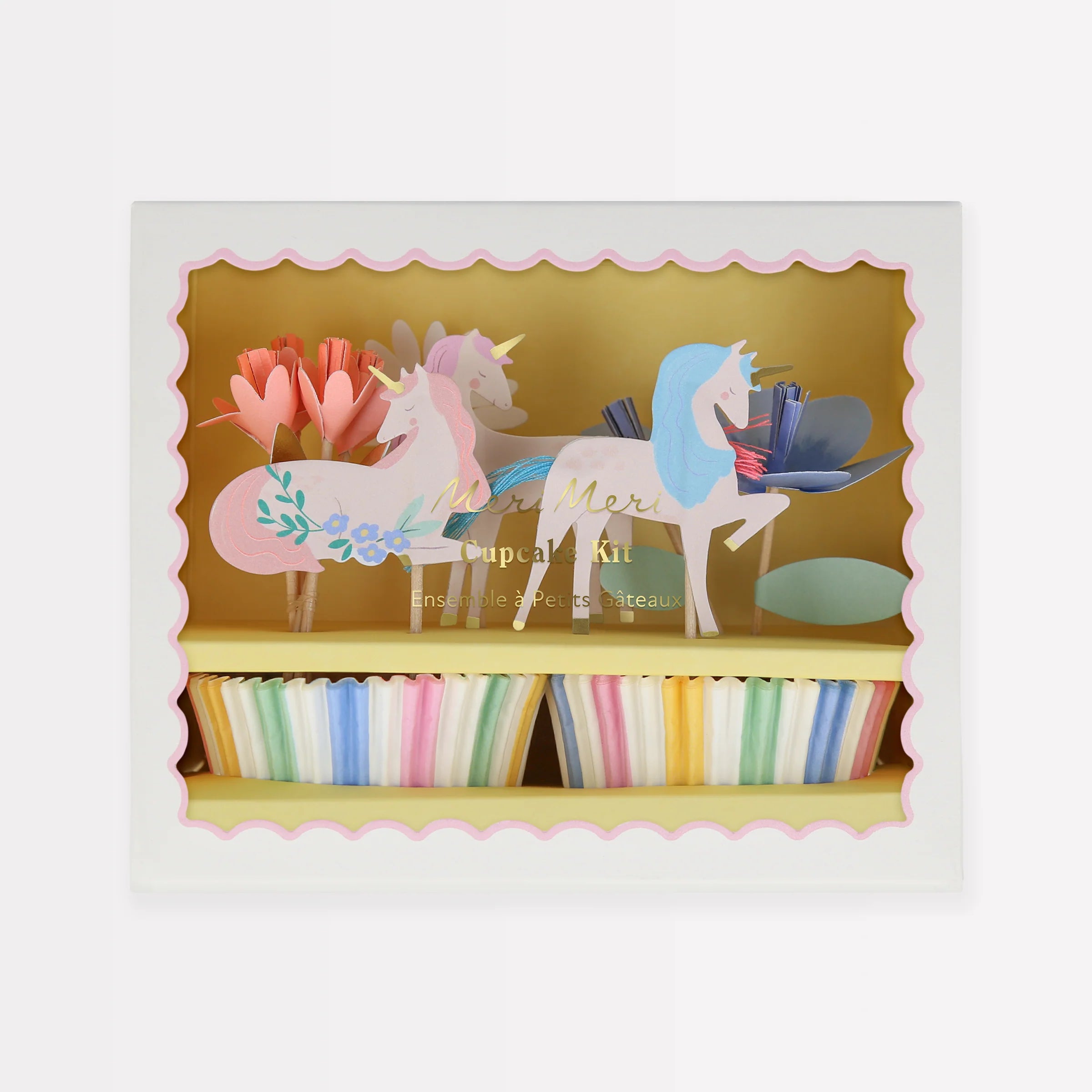 Meri Meri Cupcake Kit Meadow Enhjørning