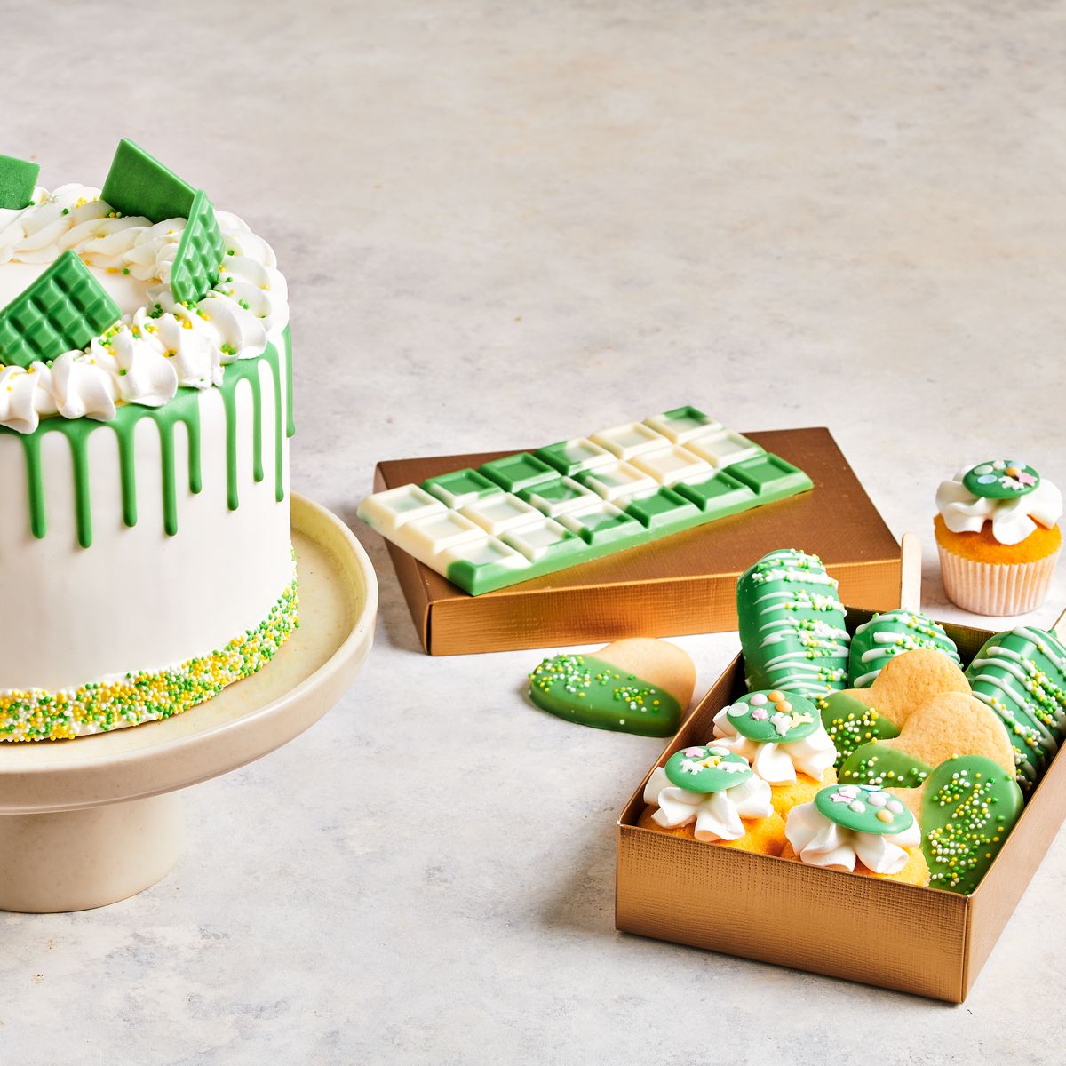 FunCakes Deco Melts Grønn 250g 4