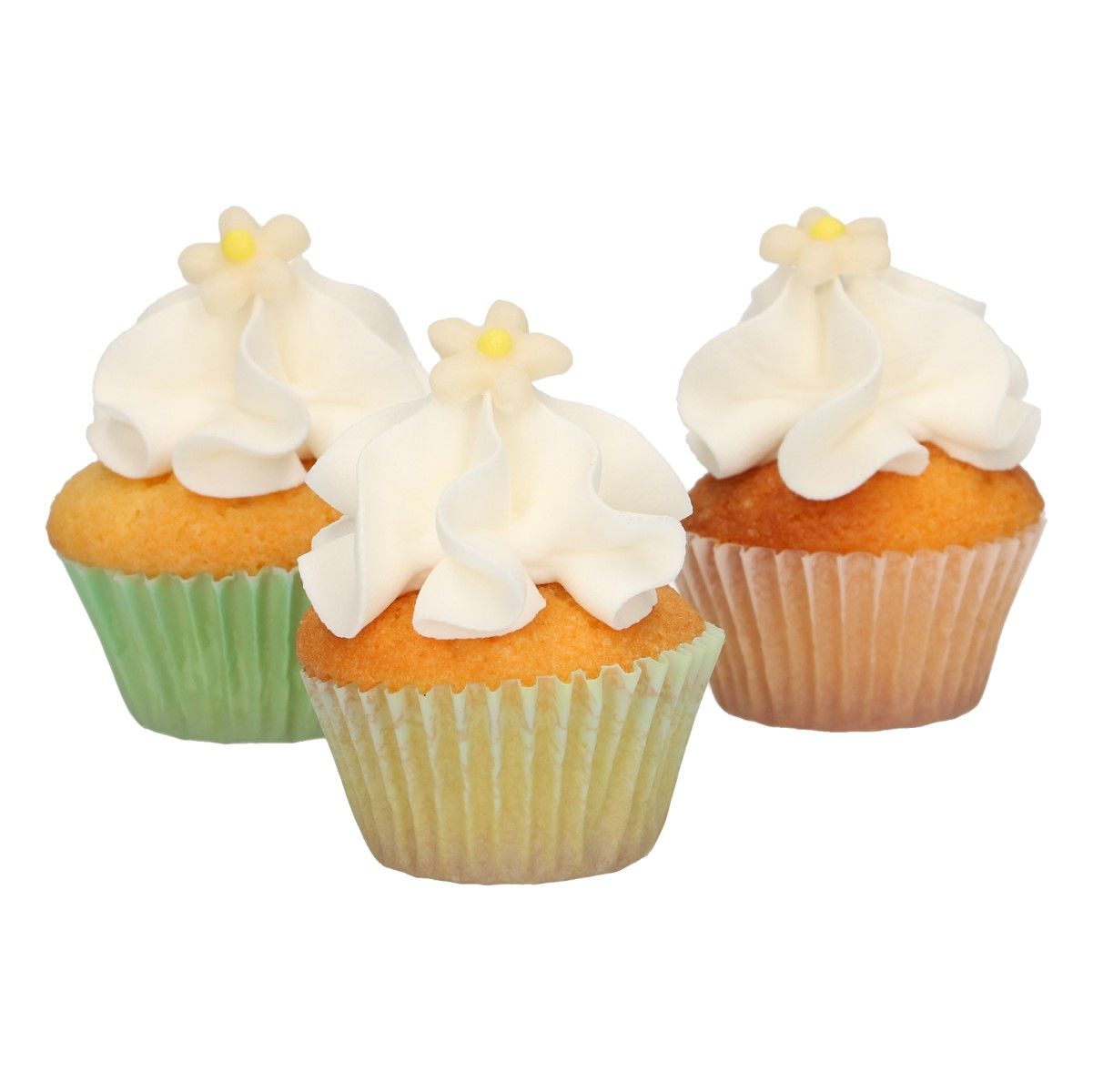 Kakepynt spiselig Miniblomster 30stk