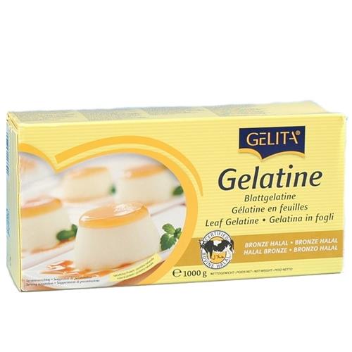 Gelita Gelatinplater Halal 1kg