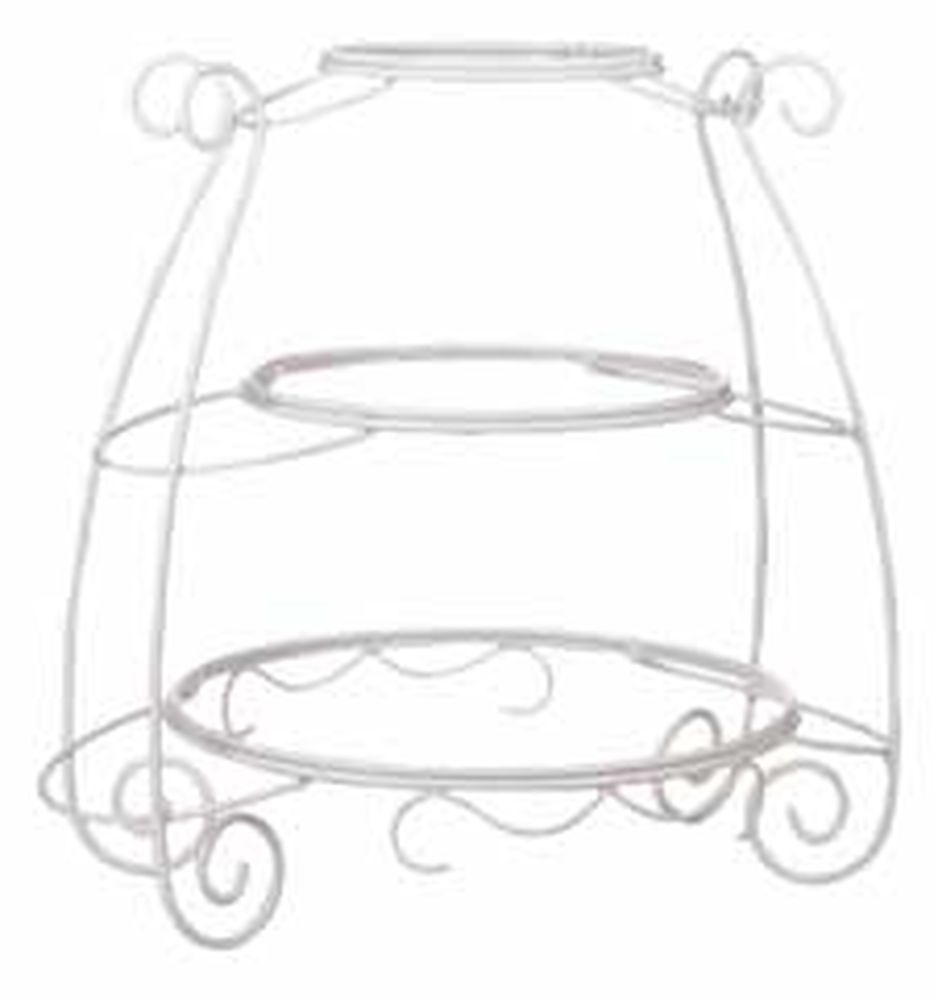 Kakestativ Garden Cake, uten plater 10,14,18 IN