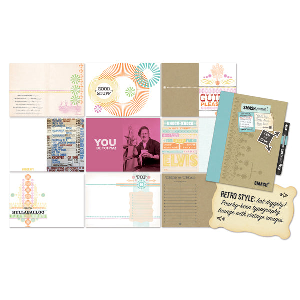 Retro Blue SMASH Folio (Uten limstift) 2