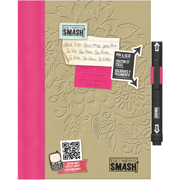 Pretty Pink SMASH Folio, (Uten limstift)