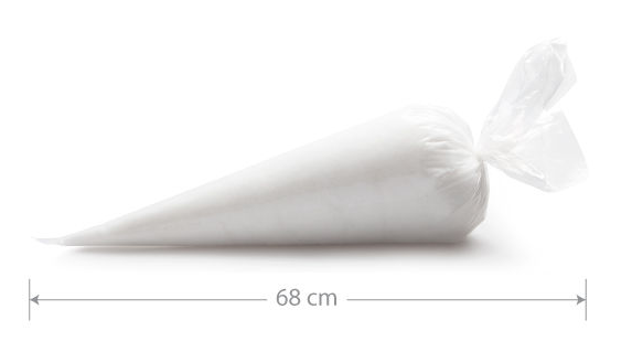 Sprøyteposer store 68 x 28 cm, 74 stk 2