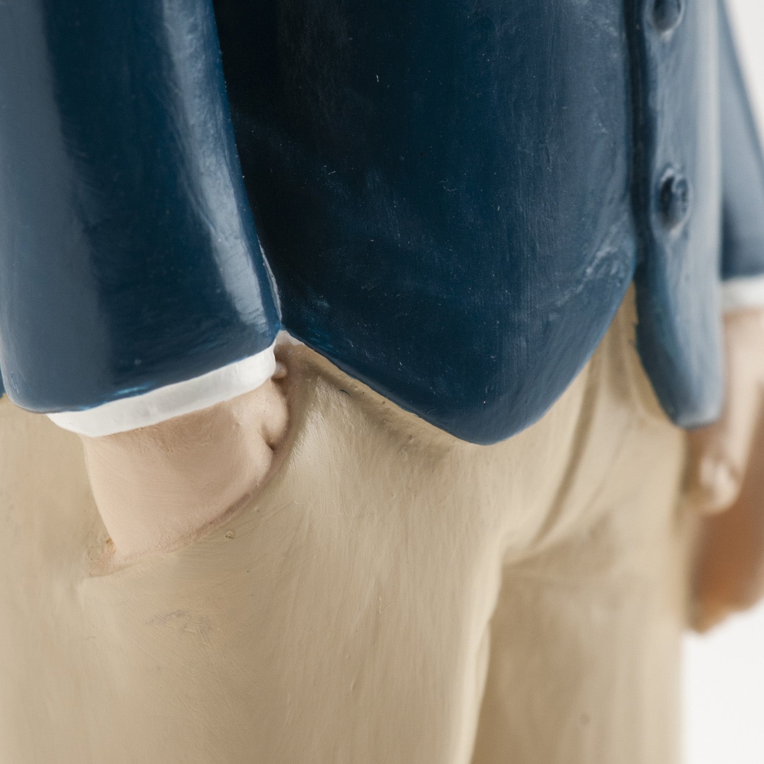 Kaketopp Konfirmant Gutt blå jakke 16cm