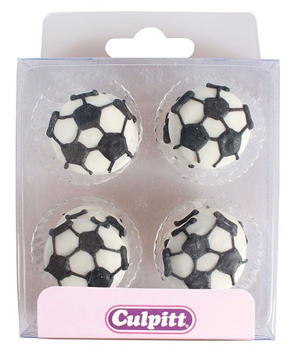 Kakepynt spiselig, Fotball 12 stk