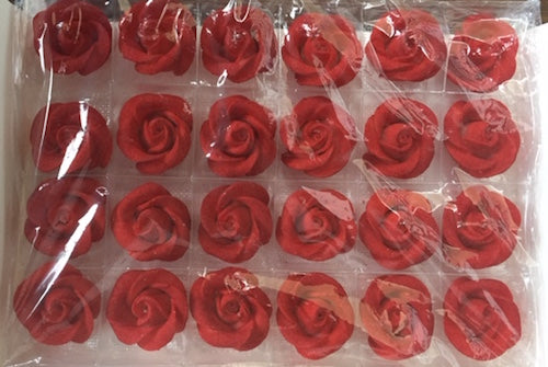 Pals Marsipanroser spray-rød 24stk x 23g 2