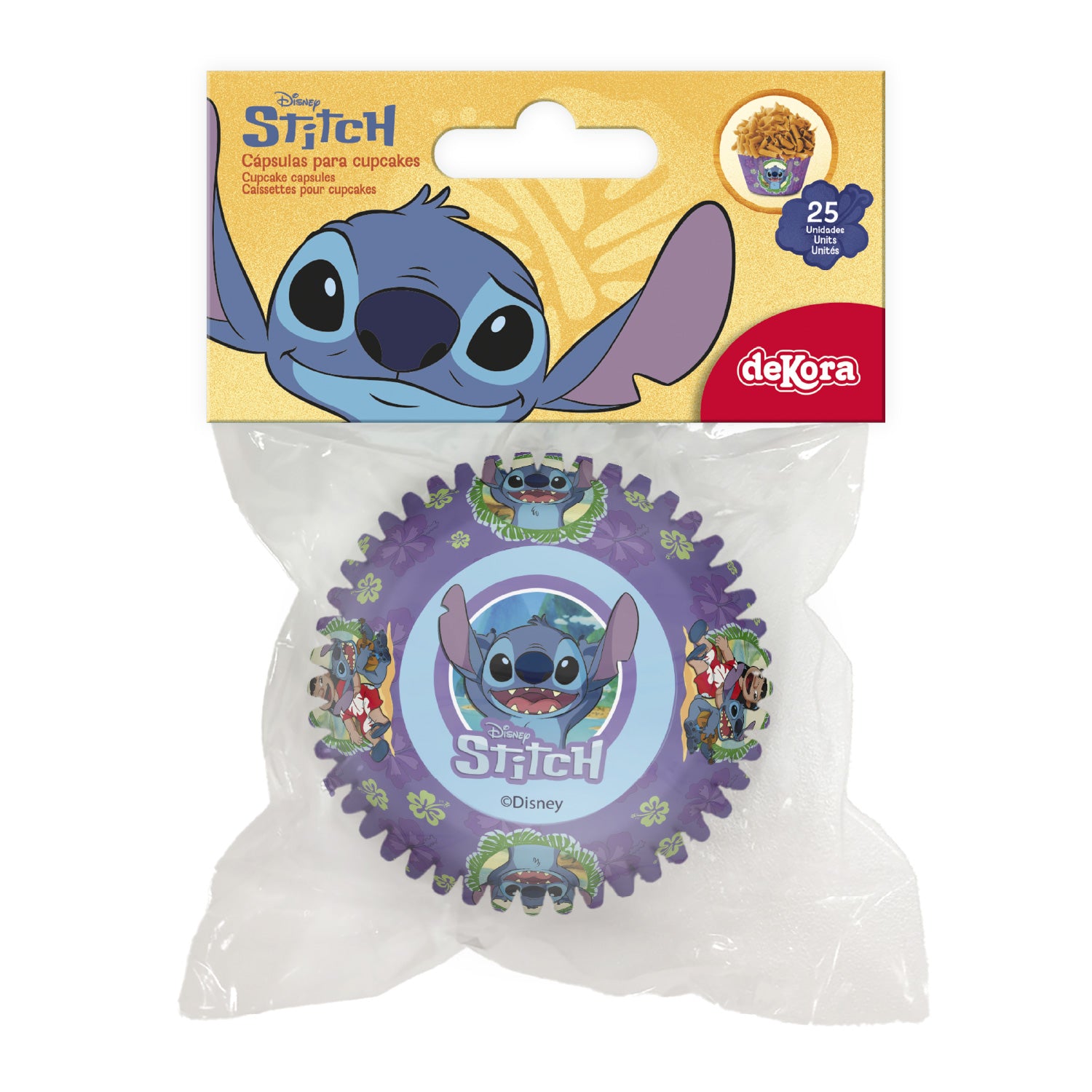 Muffinsform Stitch 25stk
