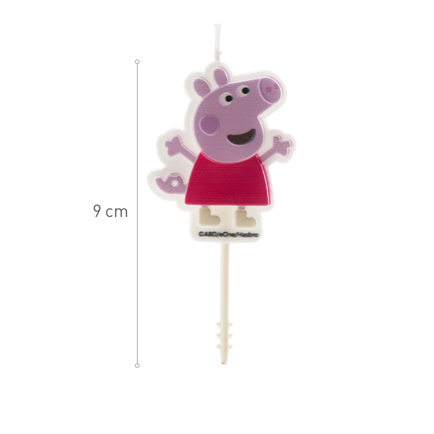 Kakelys Peppa Gris, 4 stk