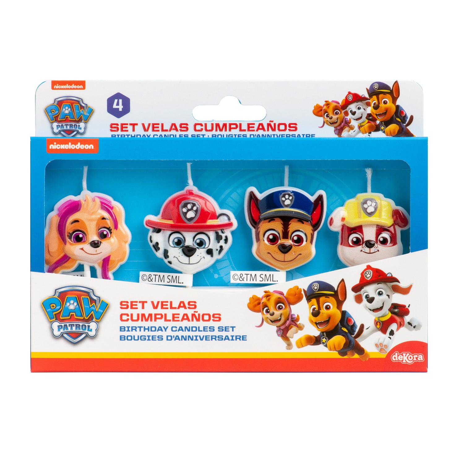 Kakelys Paw Patrol 4stk
