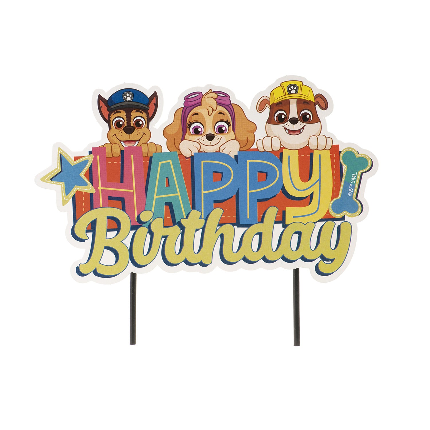Kaketopp Paw Patrol, Happy Birthday