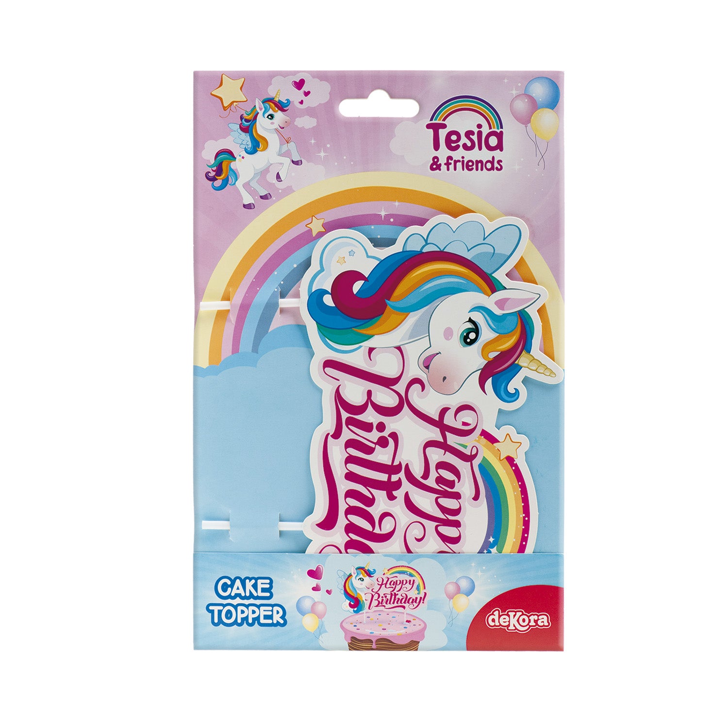 Kaketopp Enhjørning, Happy Birthday 3