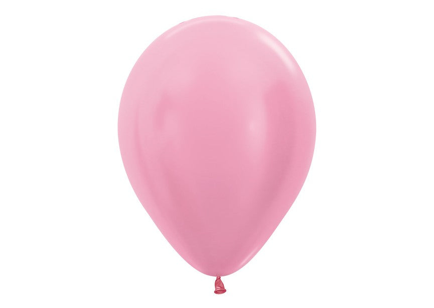 Ballonger Rosa Satin 30cm, 100 PK