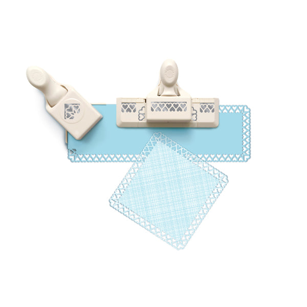 Punch Double Hearts Set