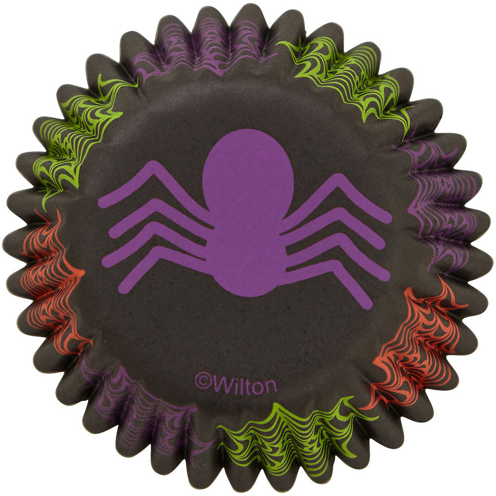 Muffinsform MINI Halloween Spider, 100 stk 3