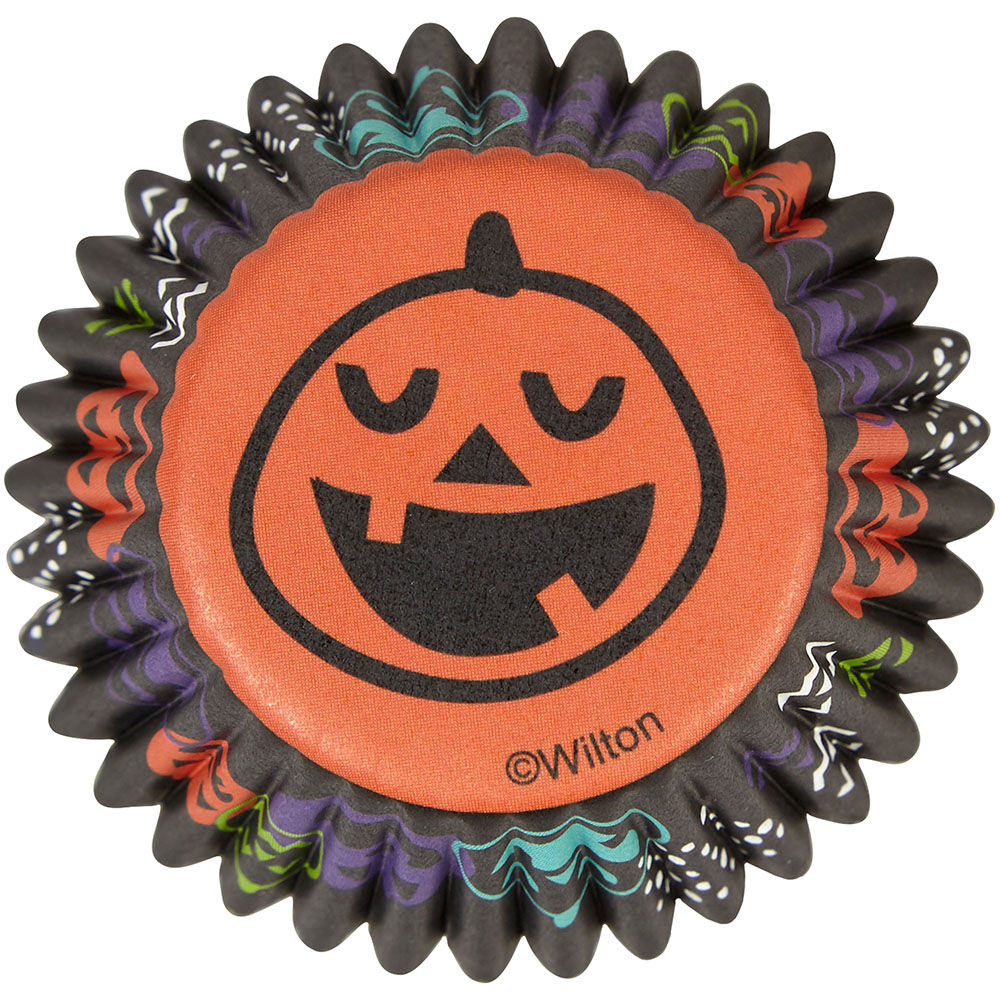 Muffinsform MINI Halloween Pumpkin, 100 stk 3