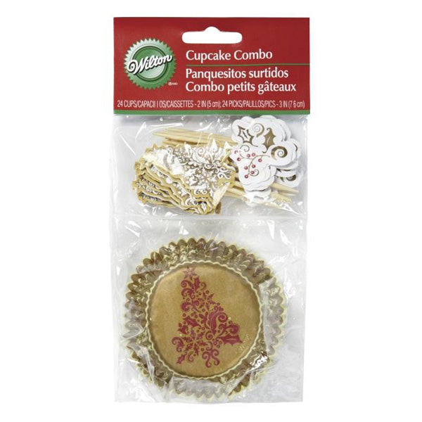 Muffinsform STD Julemotiv og sticks, 24 stk 2