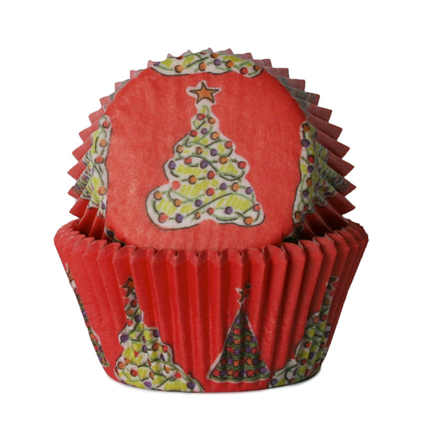 Muffinsform STD Juletre, 50 stk