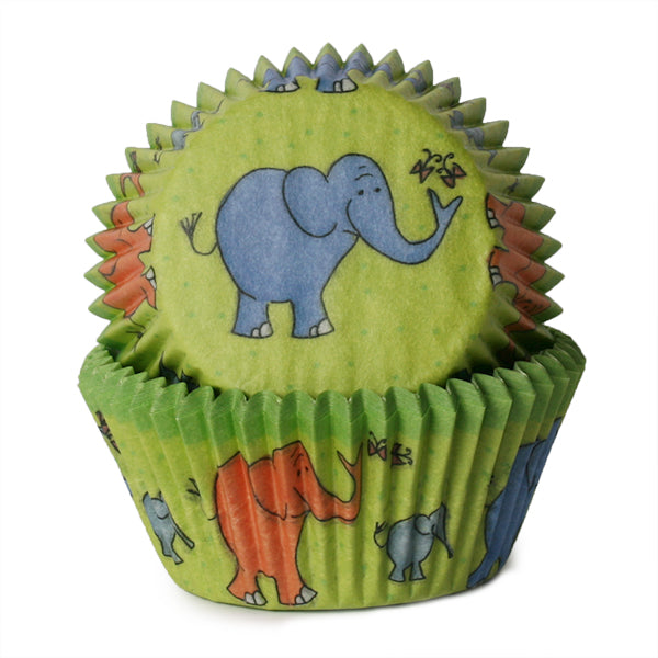 Muffinsform STD Elefanter, 50 stk