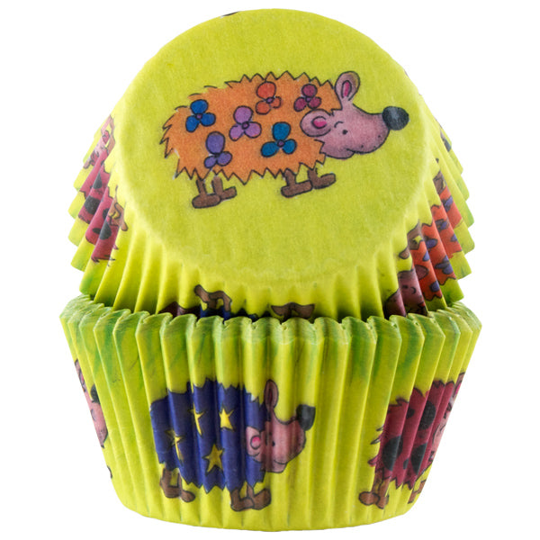 Muffinsform STD Pinnsvin Grønn, 50 stk