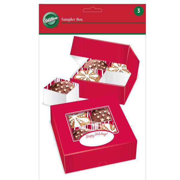 Kakeboks julemotiv 3 Stk