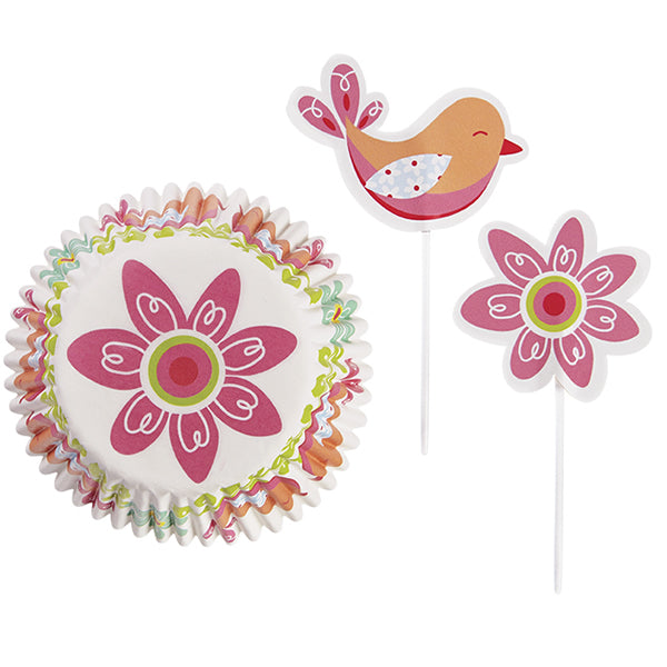 Muffinsform STD Spring og sticks, 24 stk