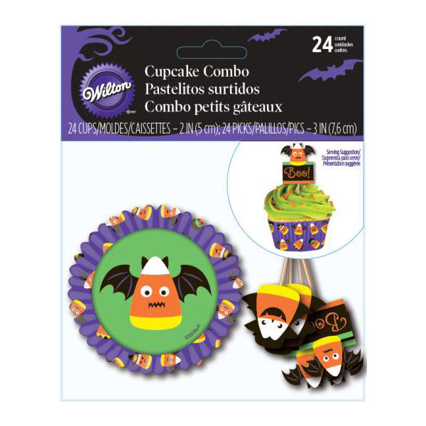 Muffinsform STD Gresskar og sticks, 24 stk