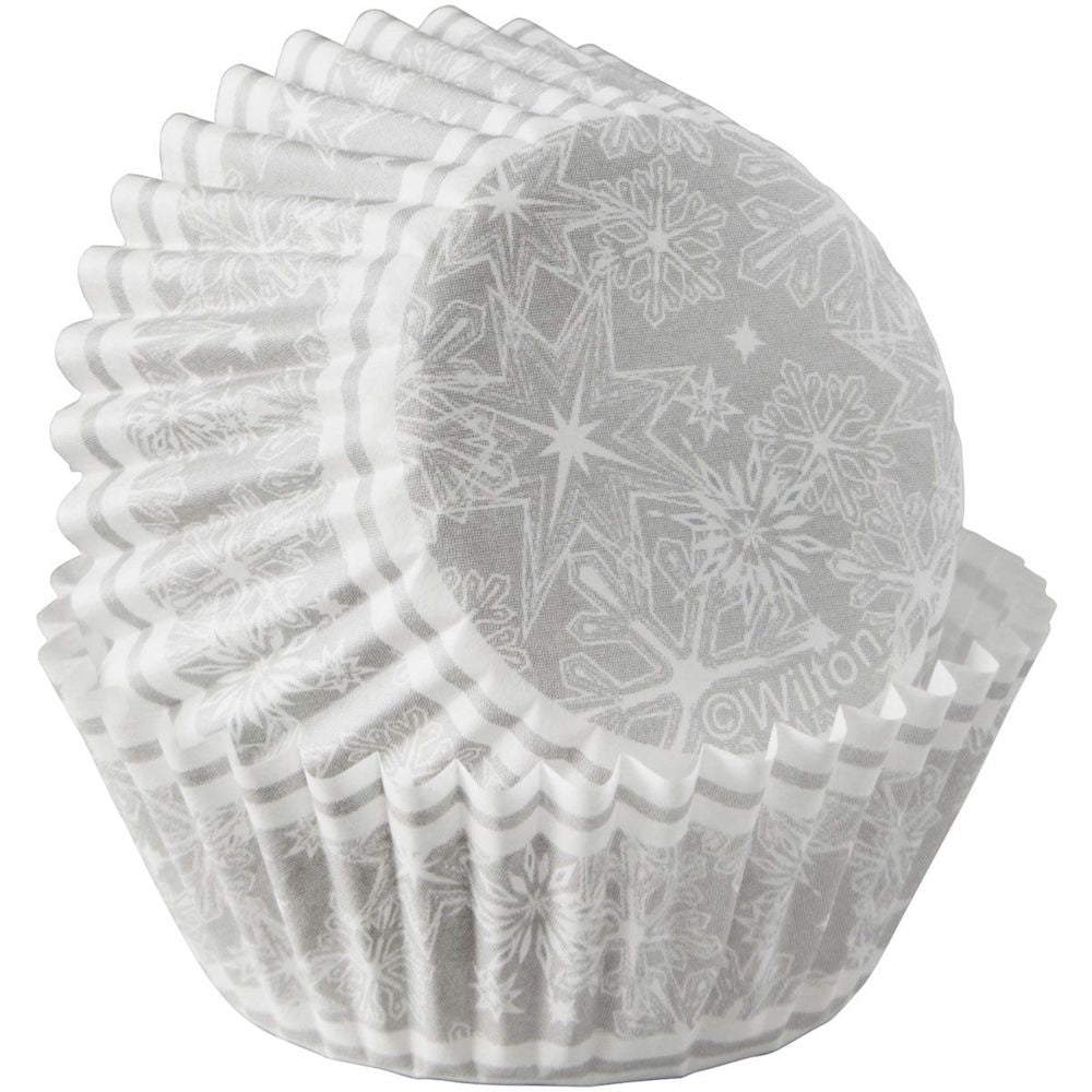 Muffinsform MINI Snøkrystaller, 100 Stk