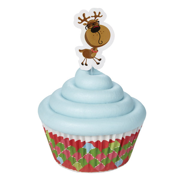 Muffinsform STD Sweet Holiday og sticks, 24 stk