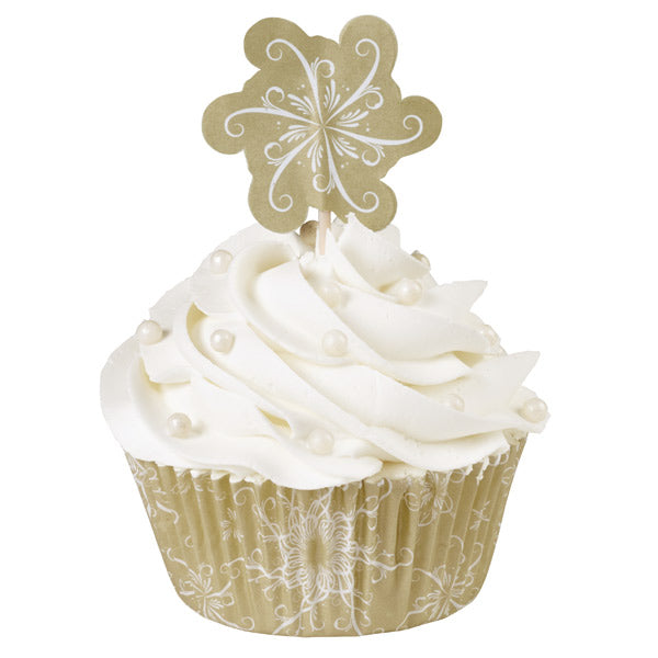 Muffinsform STD Sparkle & Cheer og sticks, 24 stk